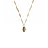 Pretty In Prayer Charm Necklace - Gold