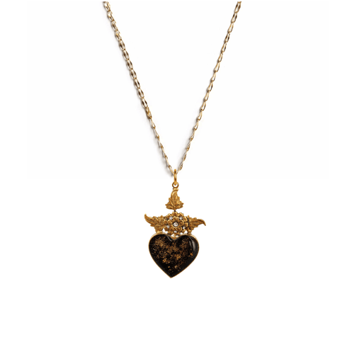 Daisy in Love Charm Necklace - Gold