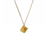 Bourne Again Prayer Charm Necklace - Gold
