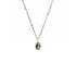 Pretty In Prayer Charm Necklace - Silver