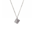 Bourne Again Prayer Charm Necklace - Silver