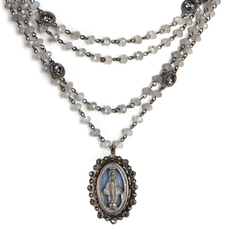 Magdalena - 6mm Lux Labradorite All Medallions