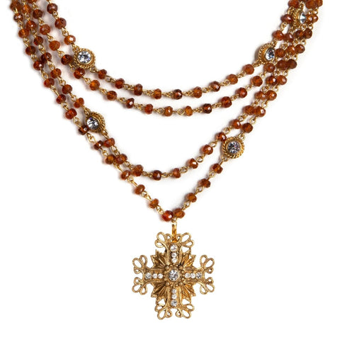 Magdalena - 6mm Semi-Precious Bati Hessonite All Medallions