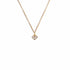Sacred Heart Logo Charm Necklace - Gold
