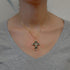 Maria Cross Charm Necklace - VSA Designs