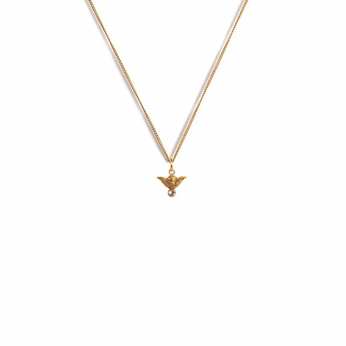 Angel Wings Charm Necklace