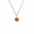 Retablo Small Oval Framed Charm Necklace - Gold - VSA Designs