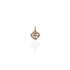 Sacred Heart Logo Charm - Gold
