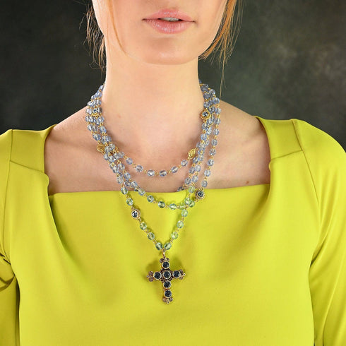 Magdalena Goth Sapphire Blue