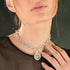 The Betty Necklace with All Medallions - Silver - VSA Designs