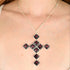 Brigid Cross of Kildare Charm Spirit Amethyst - Silver - VSA Designs