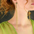Brigid Serenity Post Earrings Earth Olivine - Gold