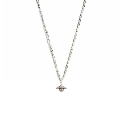 Baby Bee Charm Necklace