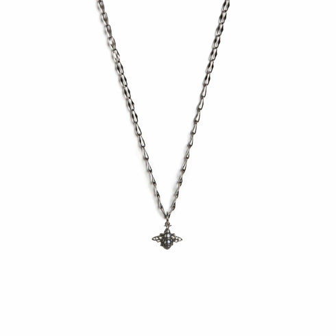 Baby Bee Charm Necklace