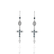 Maddie Rosary Earrings Montana - Silver