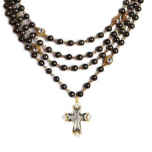 Magdalena - 6mm Semi-Precious Pyrite All Medallions