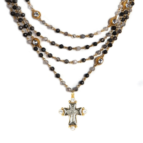 Magdalena - 6mm Semi-Precious Rutilated Quartz All Medallions