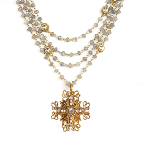 Magdalena - 6mm Lux Labradorite All Medallions