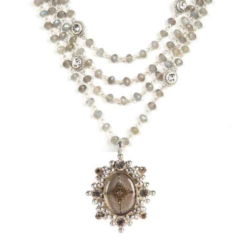 Magdalena - 6mm Lux Labradorite All Medallions