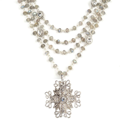 Magdalena - 6mm Lux Labradorite All Medallions