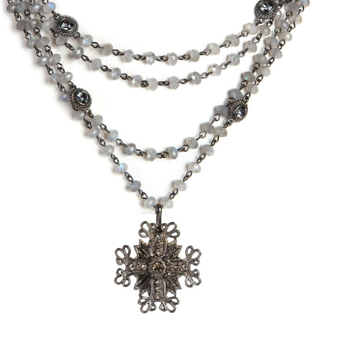 Magdalena - 6mm Lux Labradorite All Medallions