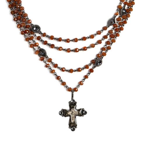 Magdalena - 6mm Semi-Precious Bati Hessonite All Medallions