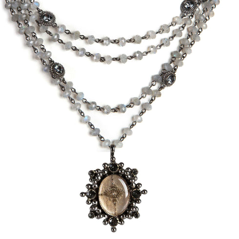 Magdalena - 6mm Lux Labradorite All Medallions