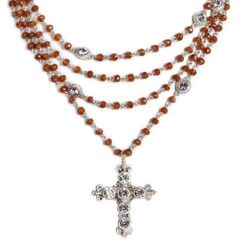 Magdalena - 6mm Semi-Precious Bati Hessonite All Medallions