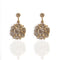 Daisy Drama Earrings - Gold