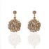 Daisy Drama Earrings - Gold