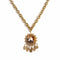 A$AP Chain 34" with Tribal Medallion - Gold
