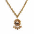 A$AP Chain 34" with Tribal Medallion - Gold