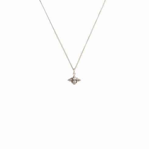 Baby Bee Charm Necklace