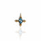 Ice Cross Charm - Gold - VSA Designs