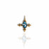 Ice Cross Charm - Gold - VSA Designs