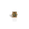 Retablo Square Framed Guadalupe Charm Ring - Gold - VSA Designs