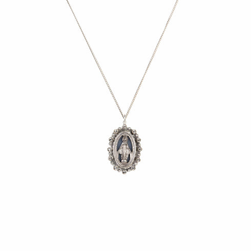 Milagrosa Charm Necklace - Silver - VSA Designs