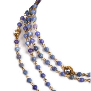 Magdalena - 6mm Semi-Precious Blue Jade