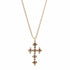 Cecilia Pink Charm Necklace - Gold