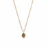Pretty In Prayer Charm Necklace - Gold