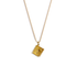 Bourne Again Prayer Charm Necklace - Gold