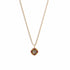 Little Pink Blessing Charm Necklace - Gold