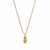 Sacred Heart sVa Mini Charm Necklace - Gold