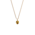 Bourne Again Poison Heart Charm Necklace - Gold