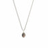 Pretty In Prayer Charm Necklace - Silver