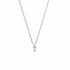 Pink At Heart Charm Necklace - Silver