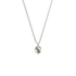 Bourne Again Poison Heart Charm Necklace - Silver
