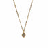 Pretty In Prayer Charm Necklace - Gold