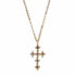 Cecilia Pink Charm Necklace - Gold