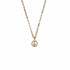 Bourne Again Wild Note Charm Necklace - Gold